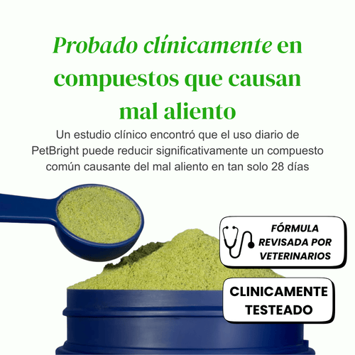 PetBright Advanced- Polvo Dental Limpiador